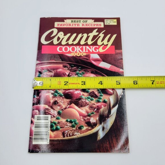 Vintage Cookbooks Gourmet June 2000 Country Cooking December 1988 Cooking Recipe - Picture 14 of 15
